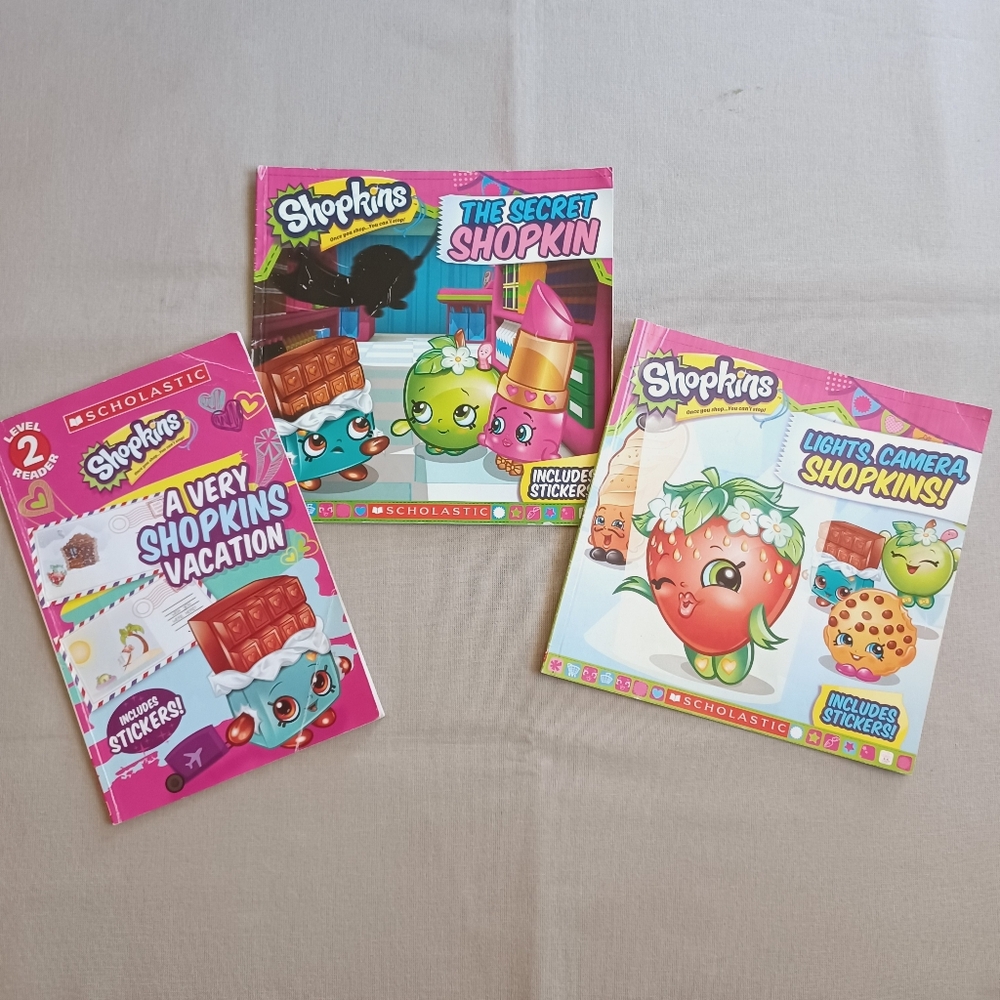 Shopkins Story Books Bundle [3ct.]